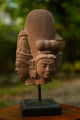 Old Stone Four Headed Shivling on Pedestal (Rare)