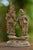 Copper Shiva and Parvathi