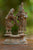 Copper Shiva and Parvathi