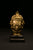 Brass Shiva Bust on Wooden Base