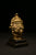 Brass Shiva Bust on Wooden Base