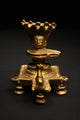 Brass Miniature Mukhalingam with Nandi (Old and Rare)