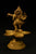 Brass Dancing Ganesha Lamp