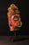 Wooden Anjaneya Head on Pedestal