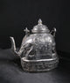 IG1227 - The Old Brass with Silver Coated Elephant Kettle