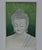 IG1313 - Oilpainting of Buddha white and Grey