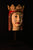 Wooden Mother Mary Head on Pedestal